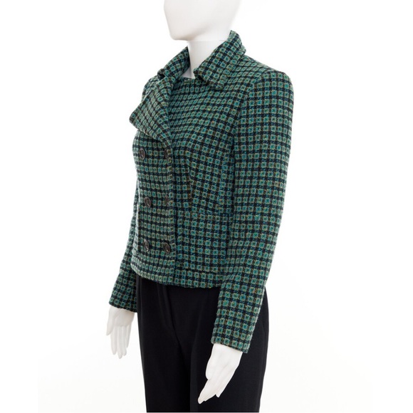 Marc Aurel tweed blazer / Euro size 34 (approx 2-4) - Picture 2 of 7